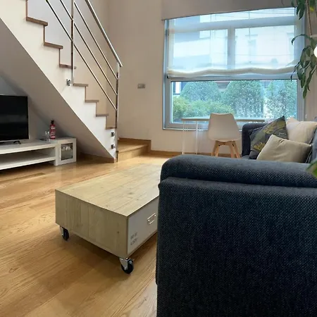 Loft Hygge Urbano Coruna Con Servicio De Parking アパート