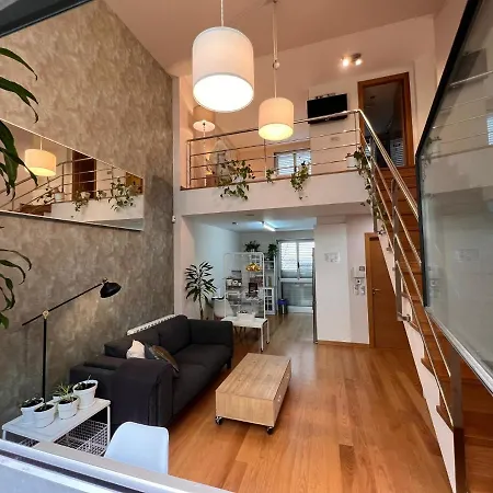 Апартаменты Loft Hygge Urbano Coruna Con Servicio De Parking Ла-Корунья
