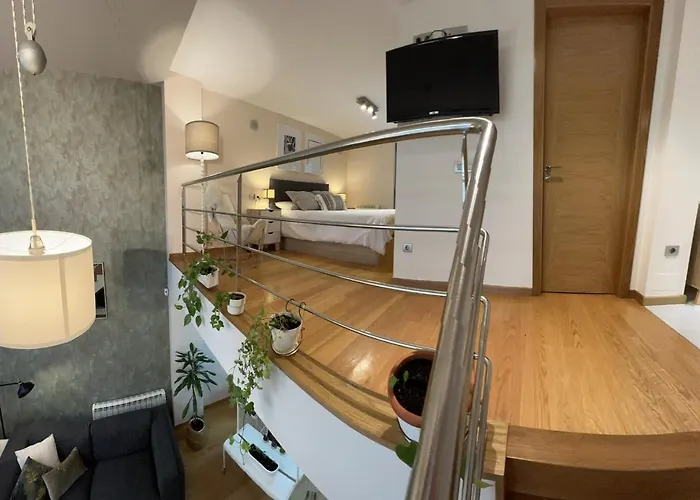 Loft Hygge Urbano Coruna Con Servicio De Parking *