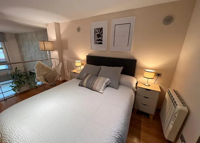 Loft Hygge Urbano Coruna Con Servicio De Parking